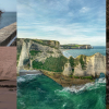  Von Etretat - über Fecamp - Dieppe bis Treport - Klippen und Meer - 3 Tage Landschaftsfotografie - 2 Tage Modelfotografie 